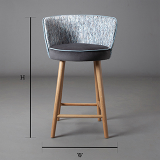 Maddison Carver Bar Stool – The Chair People